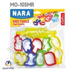 قوالب ملتينة 10  قطع مع مدحلة NARA