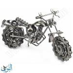 مجسم دراجة جنزير معدنية 26 سم