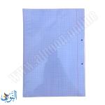 دفتر فلسكاب مخرم مربعات