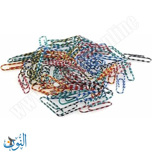 مشابك ورق ملونة 28 ملم 100 قطعة  Admiral