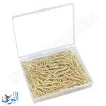 مشابك ورق ذهبية 33 ملم علبة 100 قطعة  Admiral