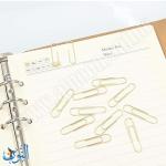 مشابك ورق ذهبية 33 ملم علبة 100 قطعة  Admiral