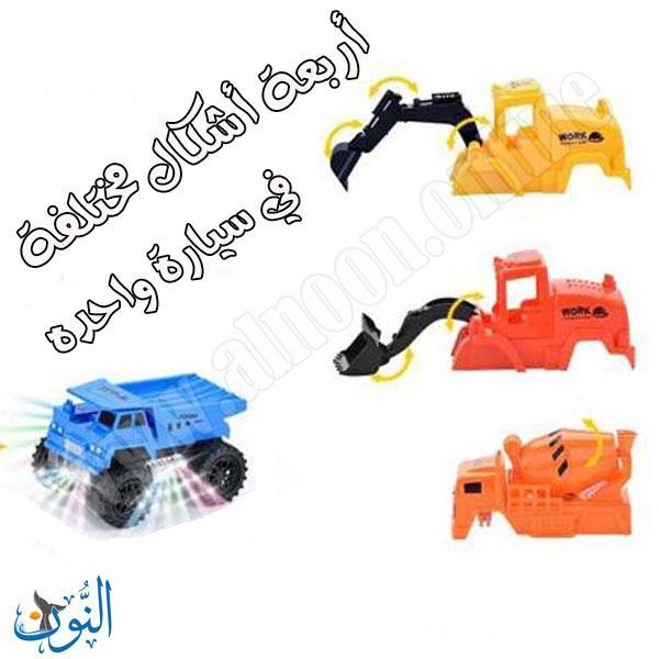 سيارة متعددة الاشكال مع ضوء و صوت