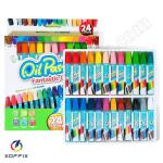 الوان شمع زيتي 24 لون Oil Pastel