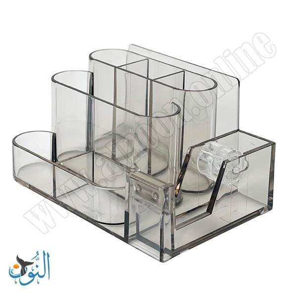 مقلمة مكتب بلاستيك مع قطاعة لاصق B-902