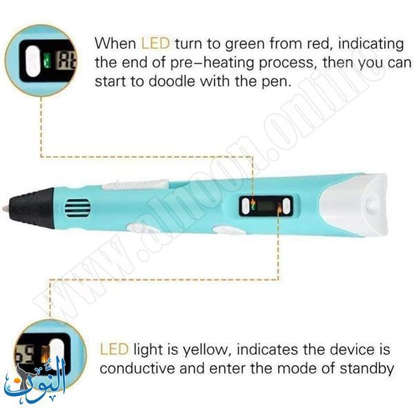 قلم شمع ثلاثي الأبعاد 3DPEN-2