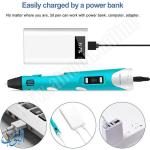 قلم شمع ثلاثي الأبعاد 3DPEN-2