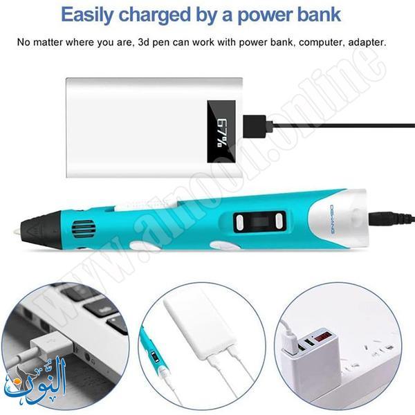 قلم شمع ثلاثي الأبعاد 3DPEN-2