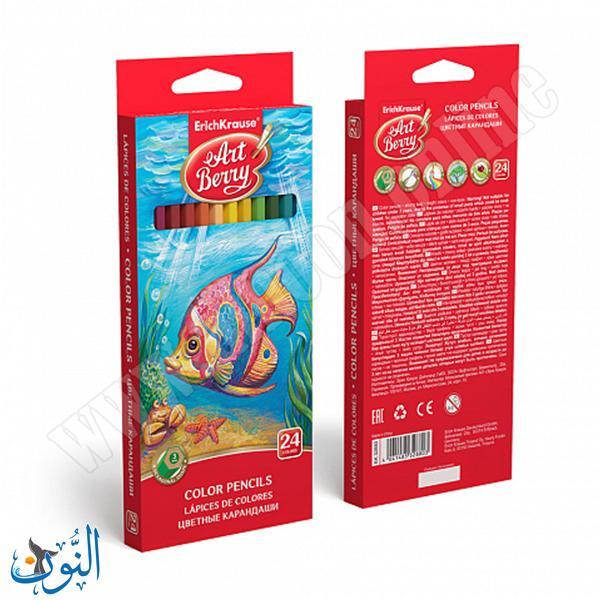 الوان خشب 24 لون ErichKrause