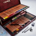 الوان خشب زيتي في حقيبة خشبية  LYRA Rembrandt Polycolor