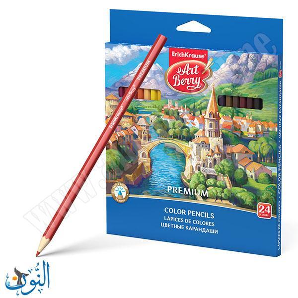 الوان خشب 24 لون ErichKrause PREMIUME