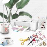 لاصق شفاف للطباعة - 50 ورقة قياس A4