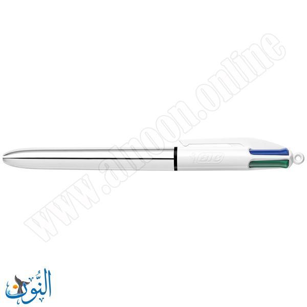 قلم حبر جاف 4 لون BIC SHINE