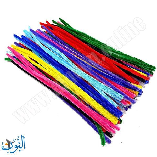 سلك وبري 100 قطعة ملون