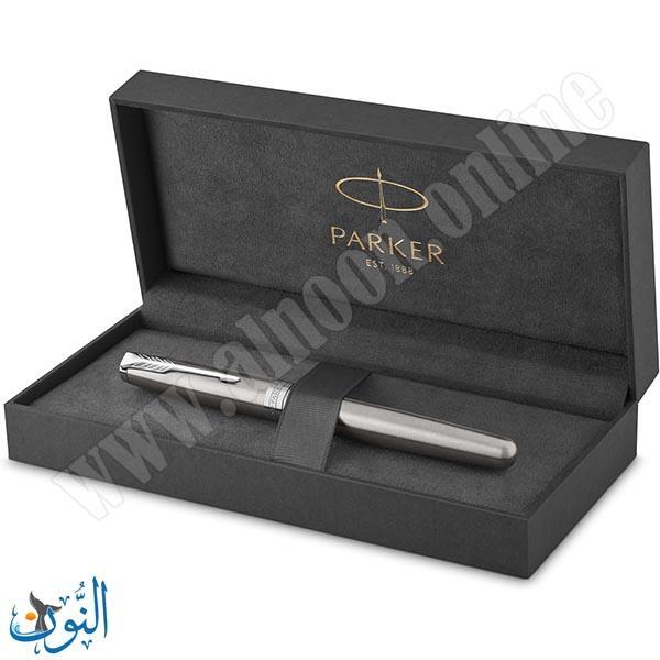 قلم حبر ريشة سائل PARKER SONNET STN STEEL