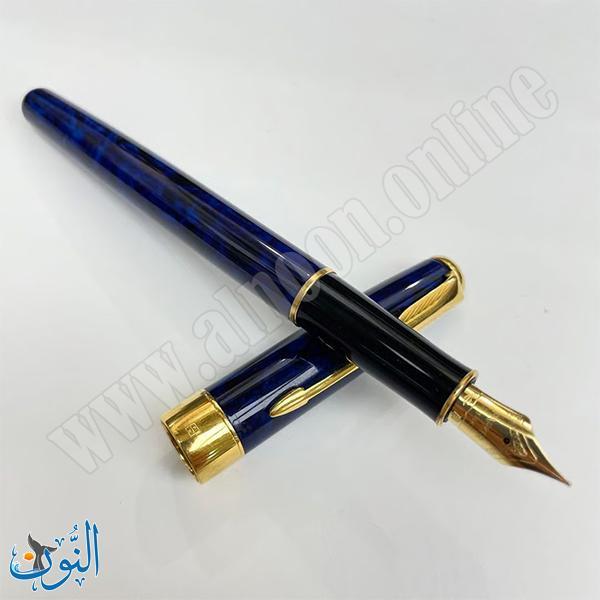 قلم رحبر ريشة سائل  PARKER SONNET LAQ BLUE