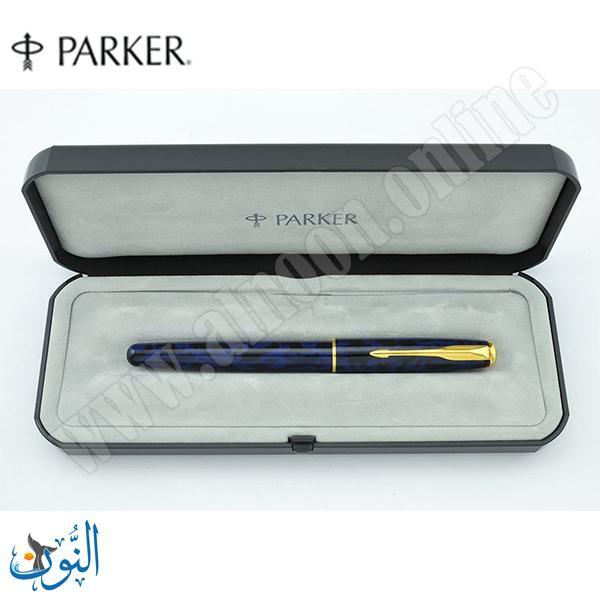 قلم رحبر ريشة سائل  PARKER SONNET LAQ BLUE