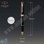 قلم حبر سائل PARKER SONNET MATT BLACK