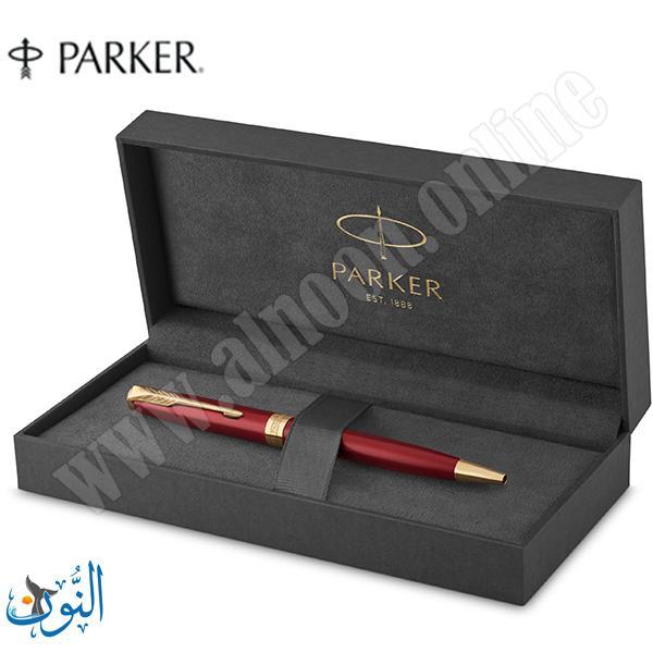 قلم حبر جاف  PARKER SONNET LAQ RED