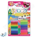 ملتينة 24 لون 300 غم مع قوالب NARA