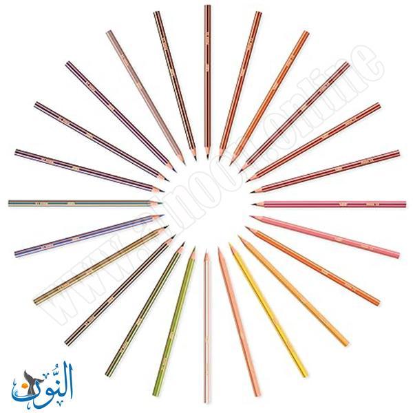 الوان خشب 12 لون  BIC Stripes