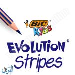 الوان خشب 24 لون  BIC Stripes