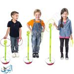 لعبة الدودة المتأرجحة والحلقات