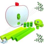 لعبة الدودة المتأرجحة والحلقات