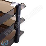 حامل مستندات بلاستيك ثلاث طبقات ثابتة