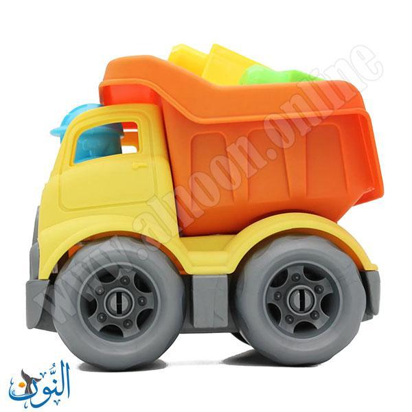 شاحنة قلاب مع 9 مكعبات بناء