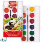 الوان مائية 12 لون اقراص مع فرشاة ErichKrause 41726