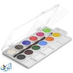 الوان مائية 12 لون اقراص مع فرشاة ErichKrause 41726