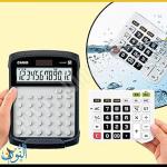 حاسبة مكتب كبيرة مقاومة للماء و الغبار CASIO WD-320MT