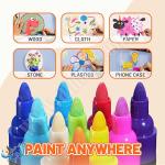 طقم اقلام اكريليك 16 لون Y.PLUS