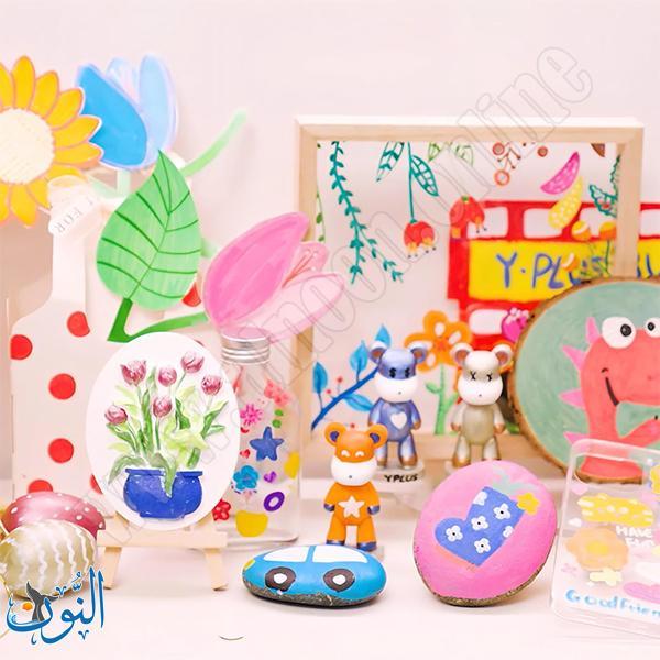 طقم اقلام اكريليك 8 لون Y.PLUS