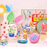 طقم اقلام اكريليك 16 لون Y.PLUS