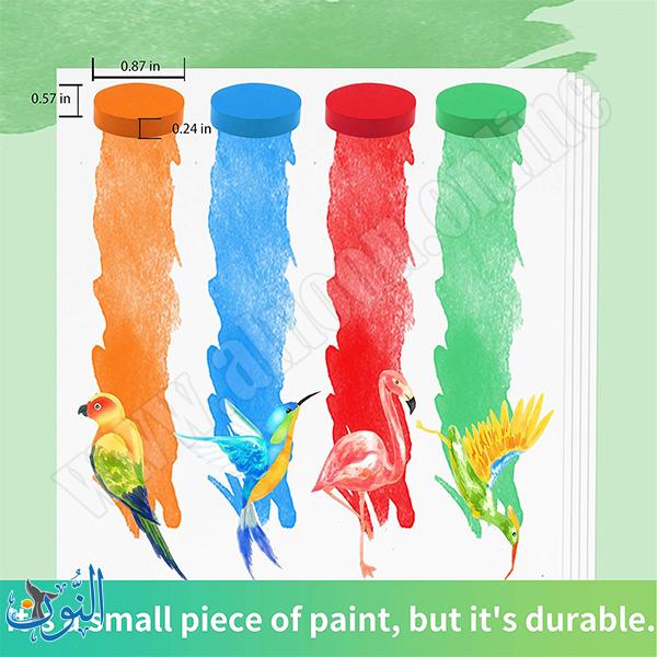 طقم فني متكامل بالألوان المائية ماريس