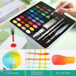 طقم فني متكامل بالألوان المائية ماريس