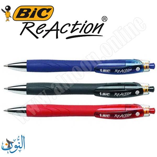 قلم حبر جاف BIC ReAction