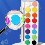 الوان مائية صلبة مع فرشاة ماريس