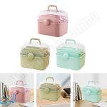 صندوق كبير لتخزين الادوات ثلاث طبقات محمول ماريس