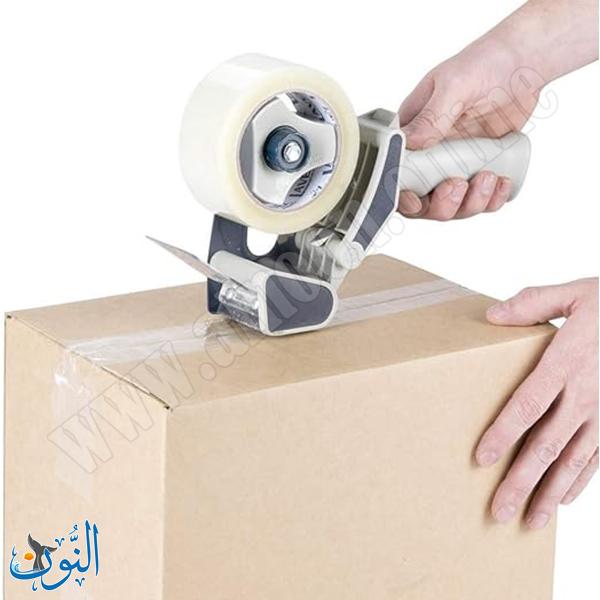 شريط لاصق عريض شفاف