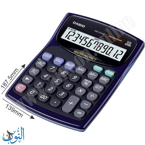 حاسبة مكتب كبيرة مقاومة للماء و الغبار CASIO
