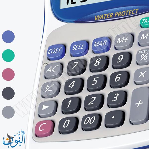حاسبة مكتب كبيرة مقاومة للماء و الغبار CASIO