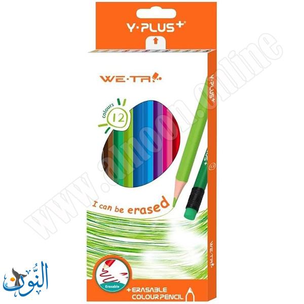 الوان خشب قابلة للمسح مع ممحاة Y.PLUS