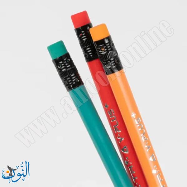 الوان خشب قابلة للمسح مع ممحاة Y.PLUS