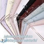 ورق تغليف باقات كوري 58×58 سم حافة ذهبية مقاوم للماء 20 قطعة